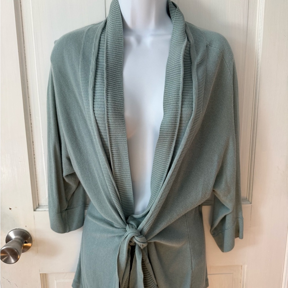 Banana Republic Light Green Knit Sweater
